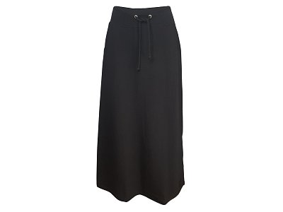 Pohodlná černá sukně - vel.38