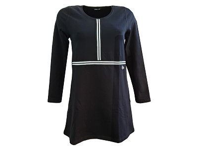 Černá tunika s lampasy - vel.40