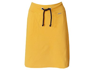 Žlutá sukně z teplákoviny - vel.38