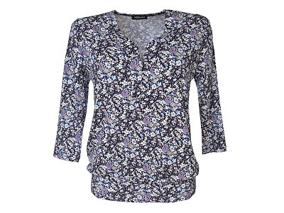 Elegantní triko s 3/4 rukáv - vel.40