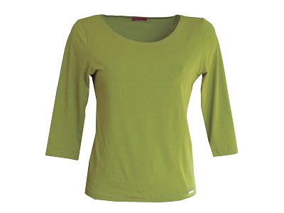 Zelená halenka s 3/4 rukávem - vel.38