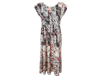 Letní šaty s nabíranou sukní - vel.38