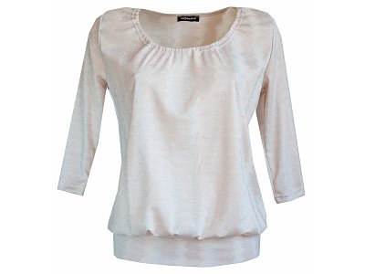 Společenská světle růžová halenka - vel.48