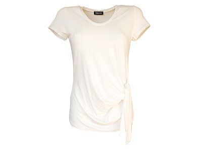 Bílé tričko s vázačkou - vel.40