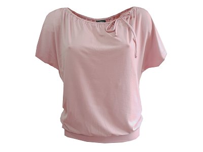 Růžová volná halenka - vel.38