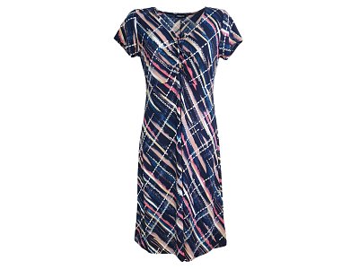 Barevné letní šaty - vel.42