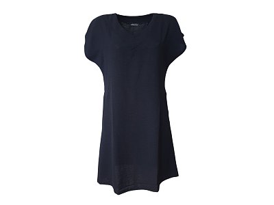 Černé letní šaty s kapsami - vel.38