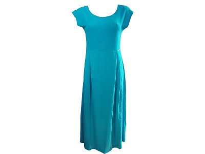 Letní modré šaty - vel.36