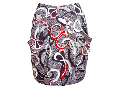 Krátká kapsová sukně - vel.40