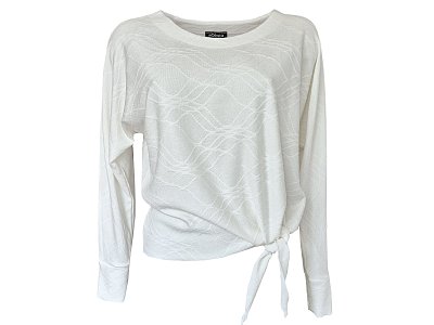 Elegantní svetr v světle krémové barvě - vel.38