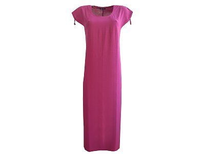 Jednobarevné maxi šaty - vel.44