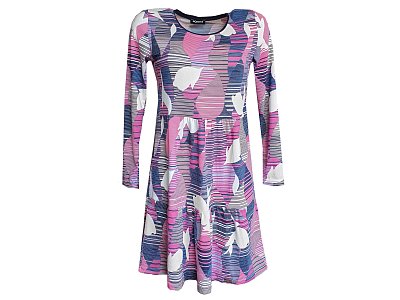 Volné kanýrové šaty z úpletu - vel.40